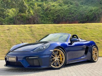 Foto numero 0 do veiculo Porsche 718 Boxster Spyder 4.0 - Azul - 2021/2021